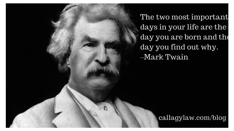 Mark Twain Callagy Law | Callagy Law