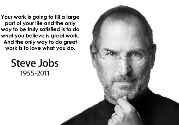 Steve Jobs Great Work Callagy Law Quote of the Day | Callagy Law