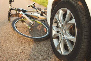 Partial Fault Bicycle Accident